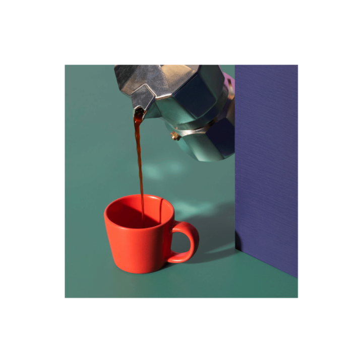 La Cafetiére espressokopp röd 6,5 cl 1 st