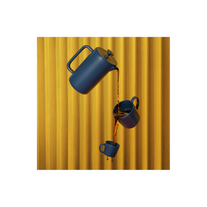 La Cafetiére Espressokopp marinblå 6,5 cl 1 st