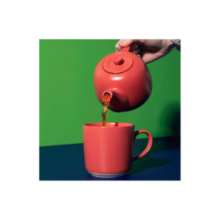 La Cafetière 0,6 L Tebryggare Röd