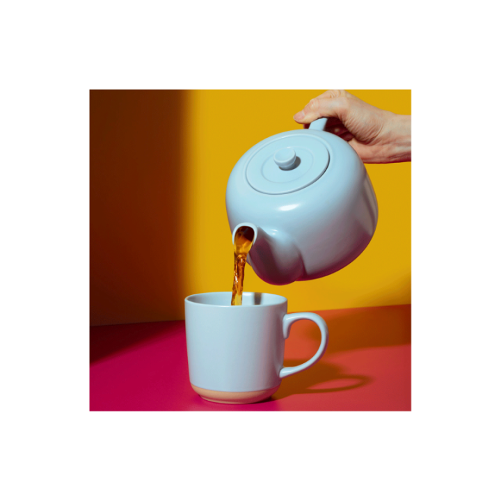 La Cafetière 1,2 L Tebryggare Himmelsblå