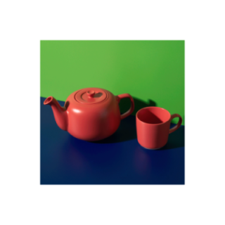 La Cafetière 1,2 L Tebryggare Röd