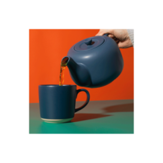 La Cafetière 1,2 L Tebryggare Marinblå