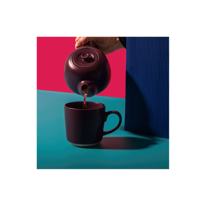 La Cafetiére mugg 35 cl 1 st lila