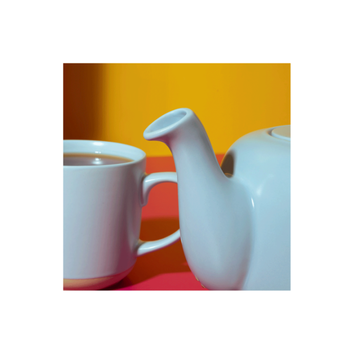 La Cafetière 0,6 L Tebryggare Himmelblå