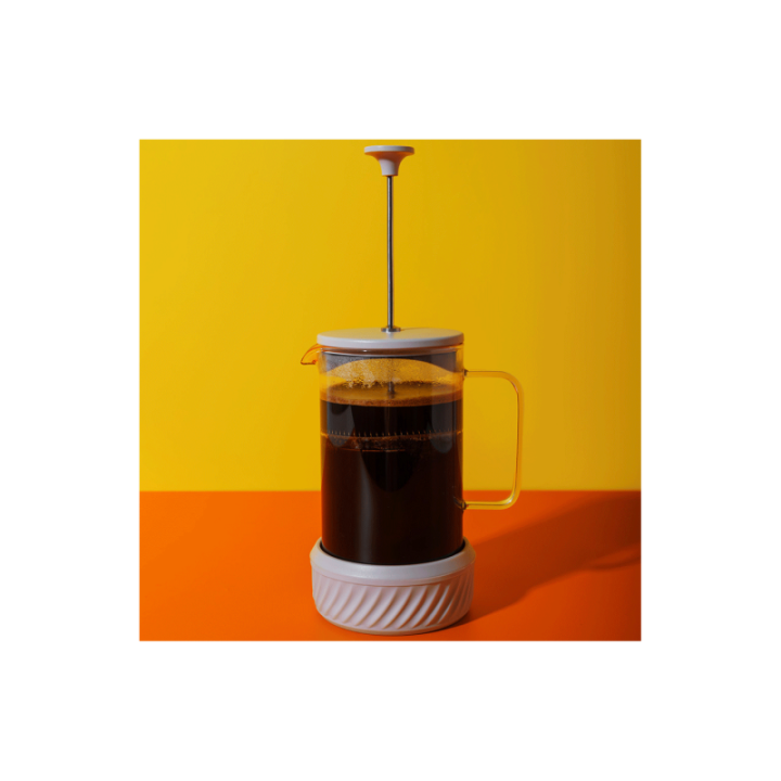 La Cafetière Zero 8 Kop. Stempelkanna Latte