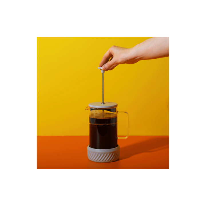 La Cafetière Zero 8 Kop. Stempelkanna Latte