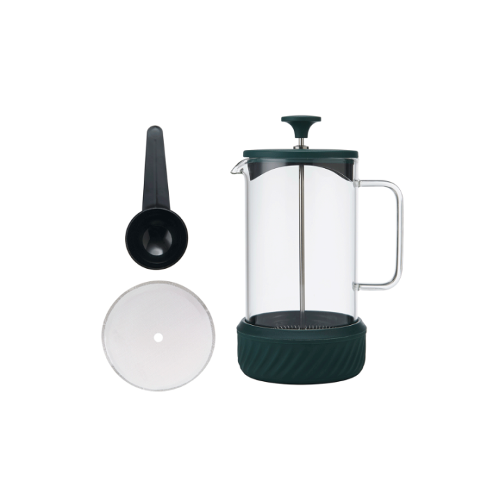 La Cafetière Zero 8 koppar presskanna grön