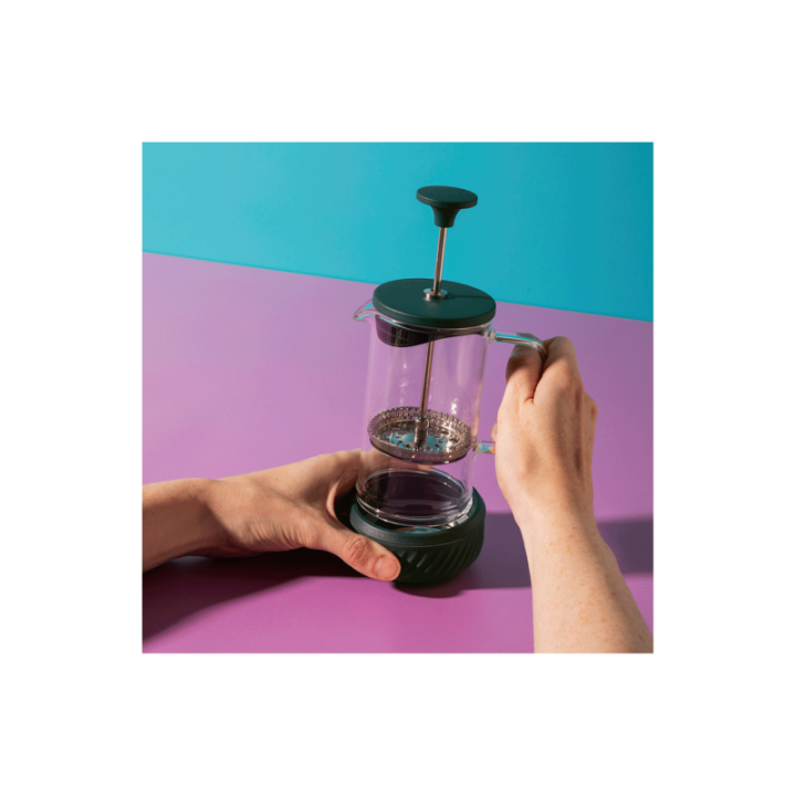 La Cafetière Zero 8 koppar presskanna grön