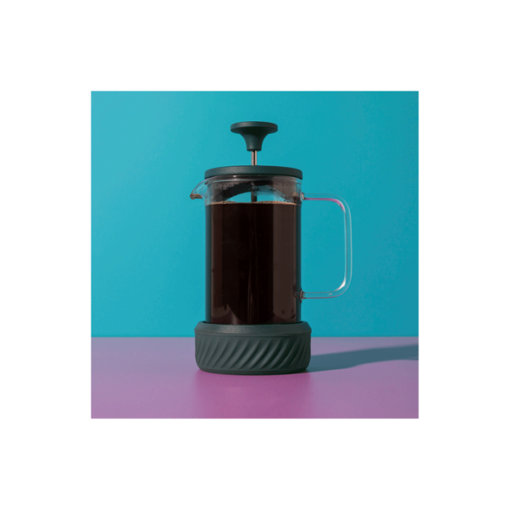 La Cafetière Zero 8 koppar presskanna grön