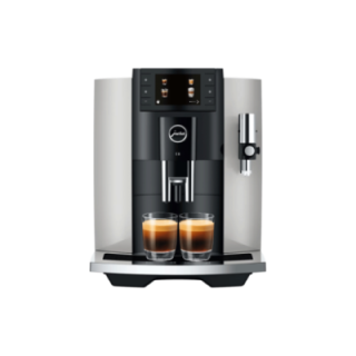 Jura E8 (EC) Platin Espressomaskin Inkl. Startpaket (DK språk)