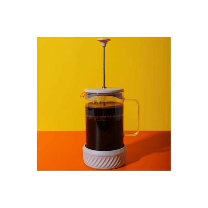 La Cafetière Zero 3 koppar stempelkanna Latte