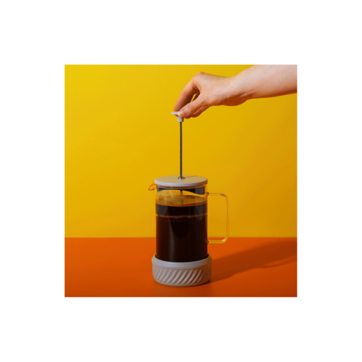 La Cafetière Zero 3 koppar stempelkanna Latte