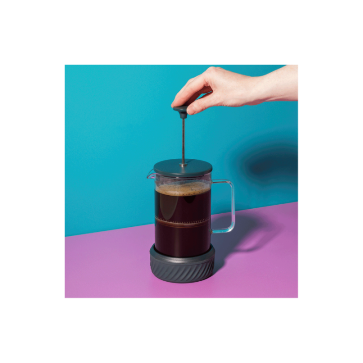 La Cafetière Zero 3-kopps presskanna grön