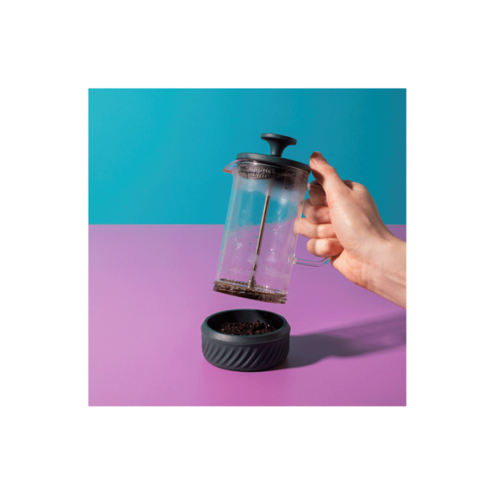 La Cafetière Zero 3-kopps presskanna grön