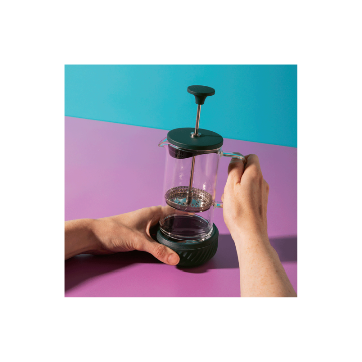 La Cafetière Zero 3-kopps presskanna grön