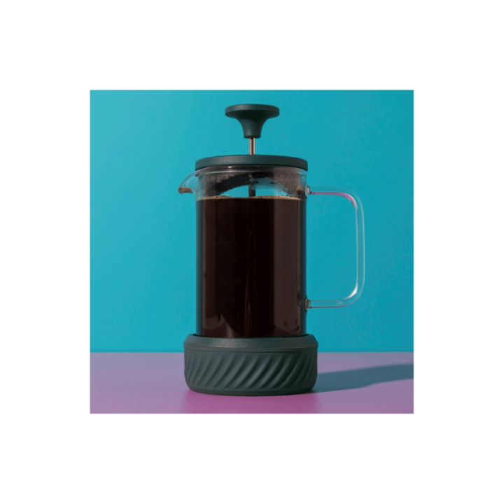La Cafetière Zero 3-kopps presskanna grön