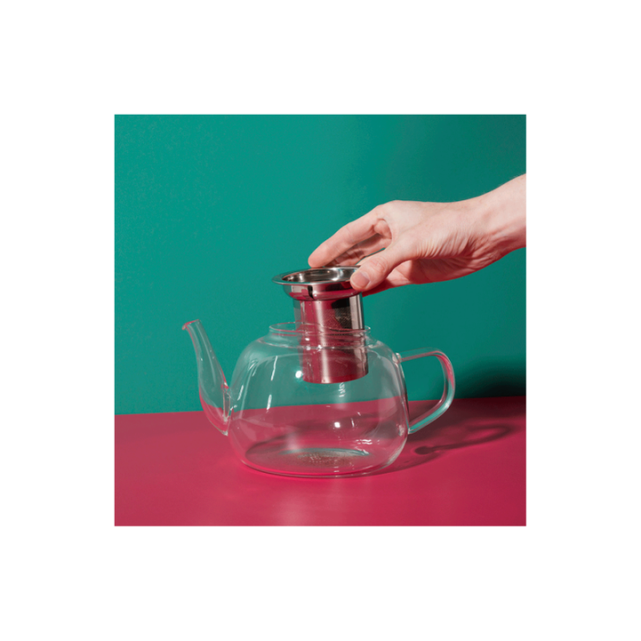 La Cafetière Rialto 4 koppar tebryggare glas