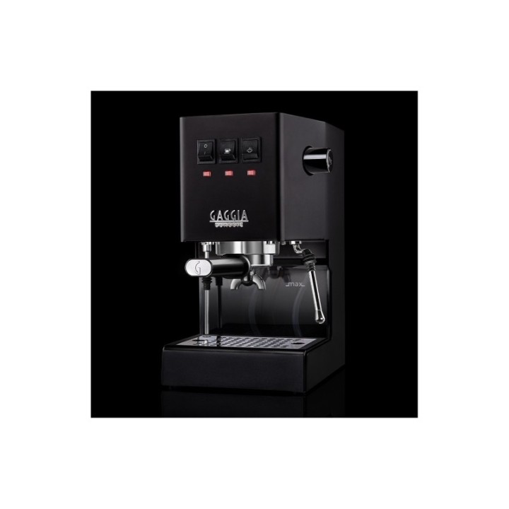 Gaggia Classic E24 Svart Espressomaskin Inkl. Gaggia MDF 55 Chrome Espressokvarn