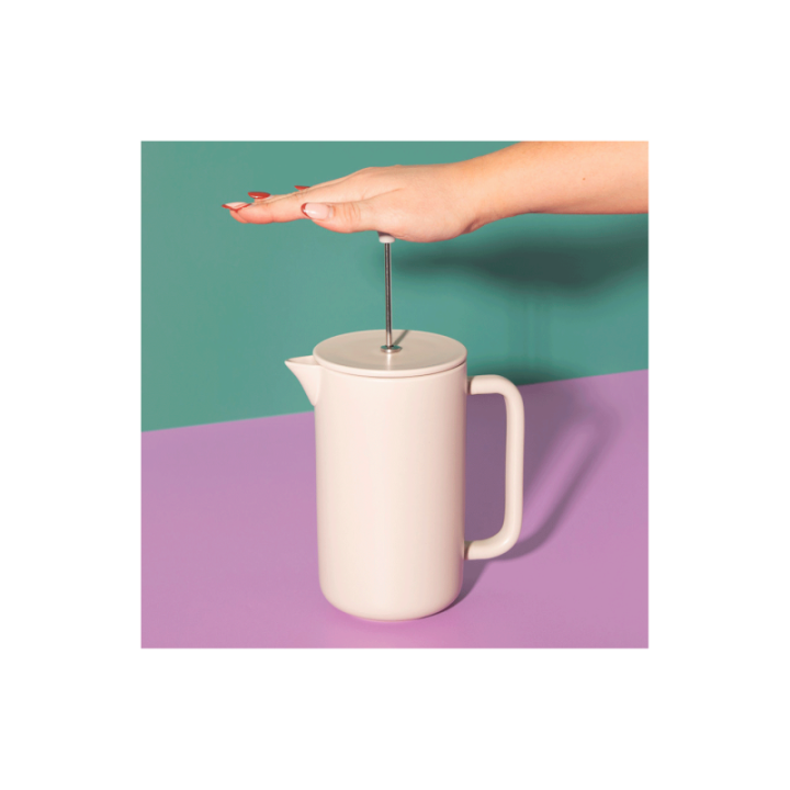 La Cafetière Arezzo 8 koppar stempelkanna Latte