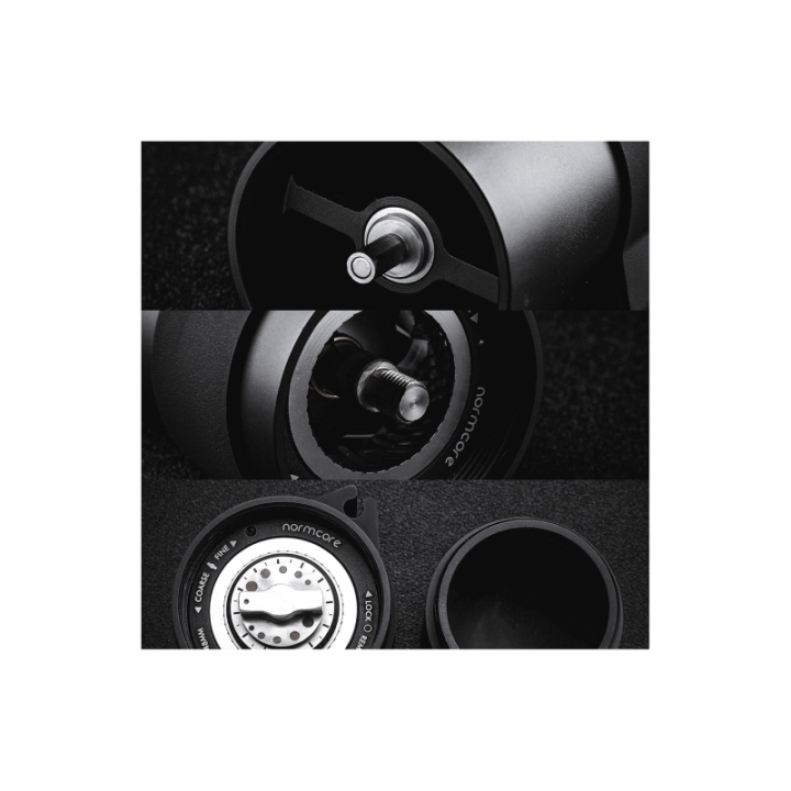 Normcore Manuell Kaffekvarn V2 44mm Rostfritt Stål