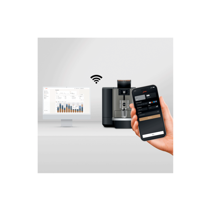 Jura X10c (EA) Dark Inox Espressomaskin Inkl. Startpaket