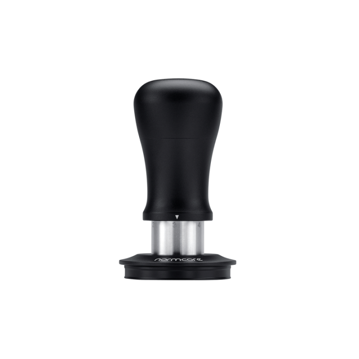 Normcore V5 Tamper med Fjäder & Titaniumbeläggning 58 mm Svart