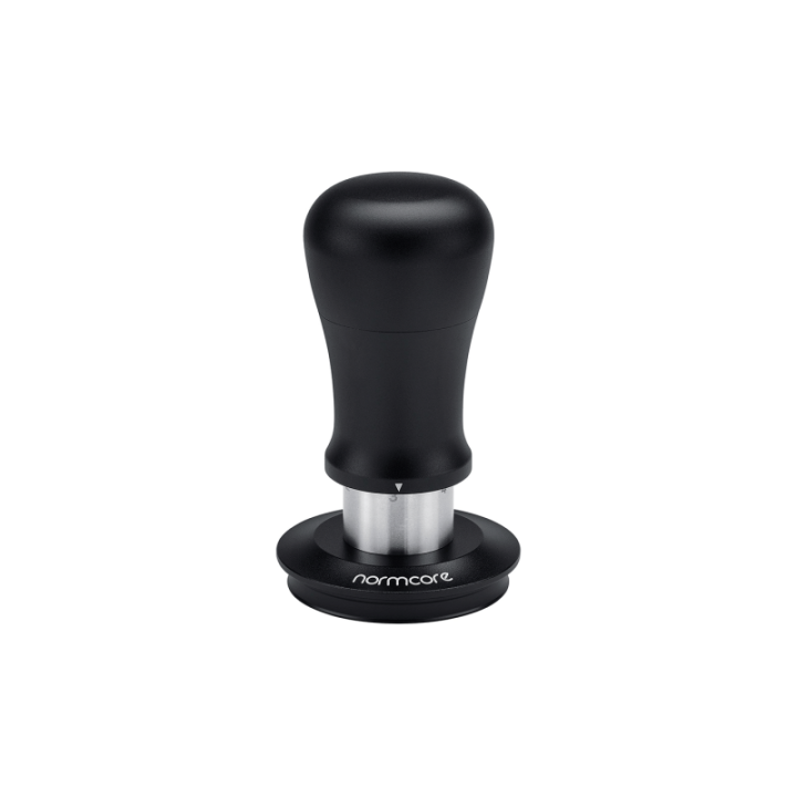 Normcore V5 Tamper med Fjäder & Titaniumbeläggning 58 mm Svart