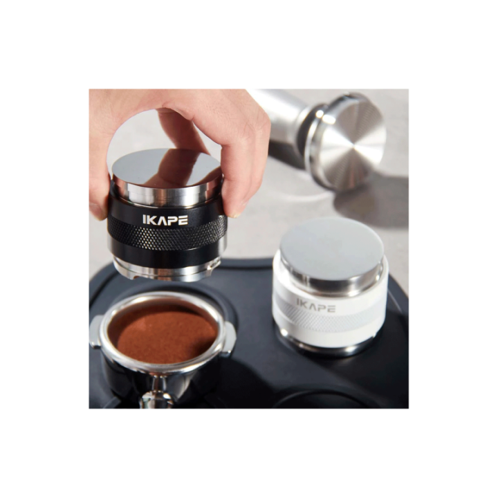 IKAPE 2 i 1 Tamper & Leveling Tool 53,3 mm Sort