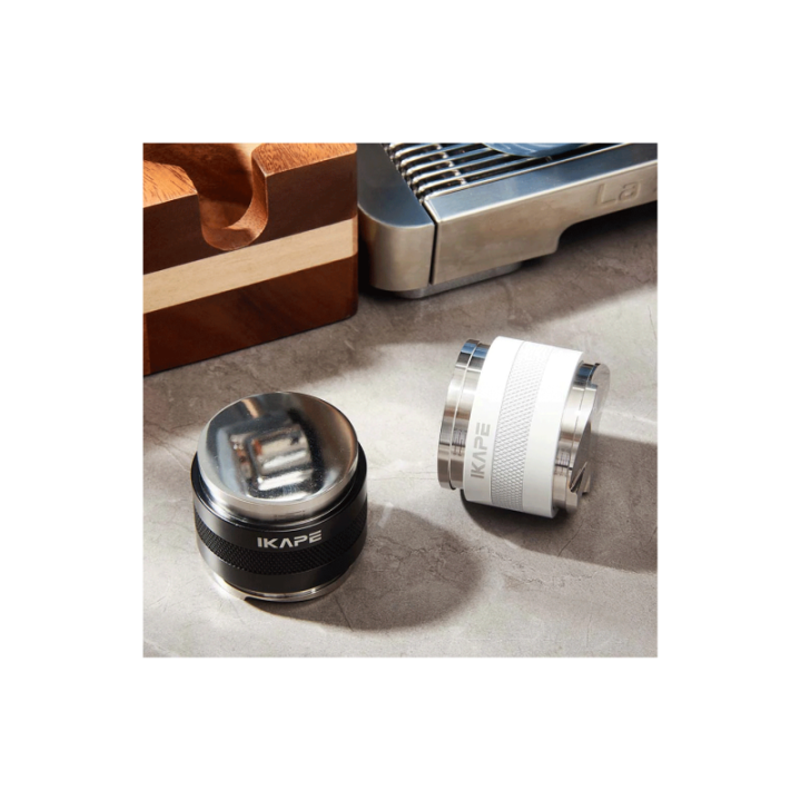 IKAPE 2 i 1 Tamper & Leveling Tool 58 mm Sort