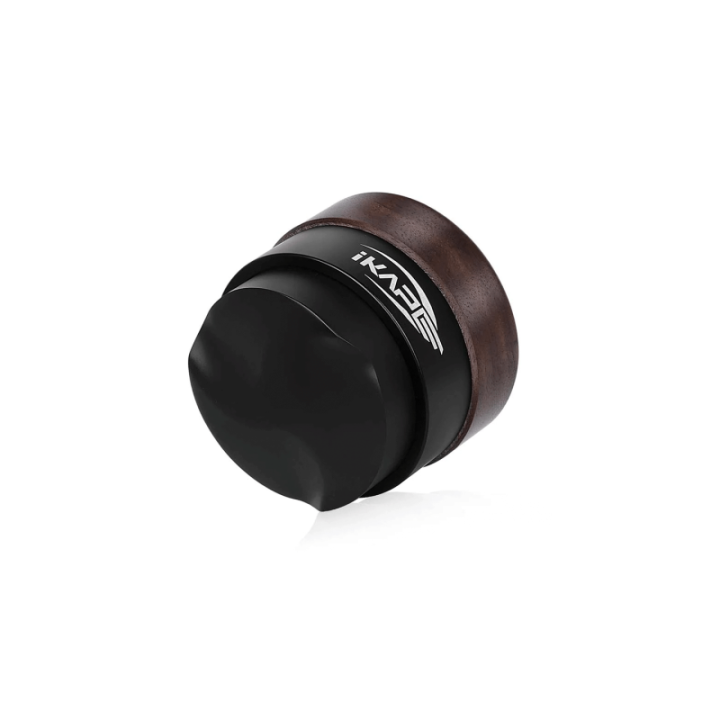 IKAPE Coffee Gravity Leveling Tool V1 Titanium 58 mm Valnød