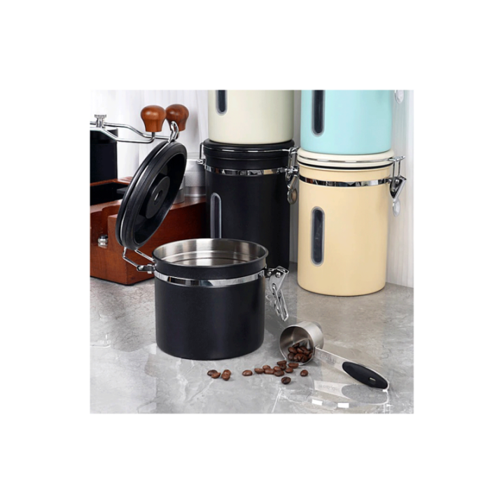 IKAPE Kaffebeholder Sort 300g