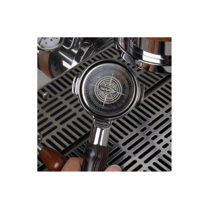 IKAPE Precision High Extraction Filterkurv 58 mm 2 Kops - 18 gram Sølv