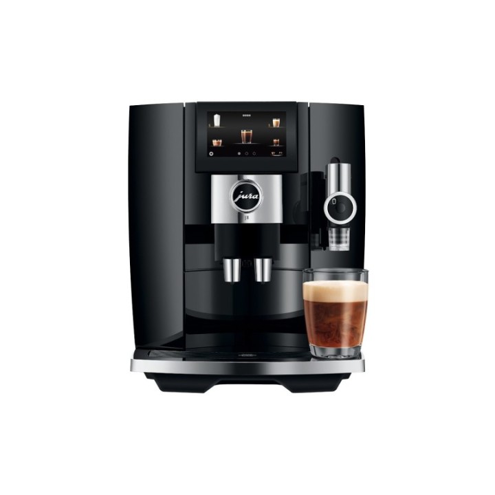 Jura J8 (EA) Piano Black Espressomaskine Inkl. Startpakke, Plejepakke, Filtre, Mælkebeholder & 1kg Dolce Crema