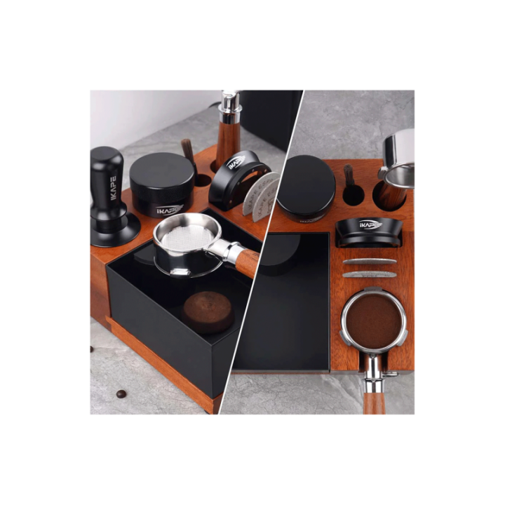 IKAPE V5 Knockbox m. Tamper Station Træ