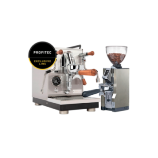 Profitec JUMP Espressomaskine - Exclusive Line Inkl. Eureka Mignon Libra 65 Chrome Espressokværn