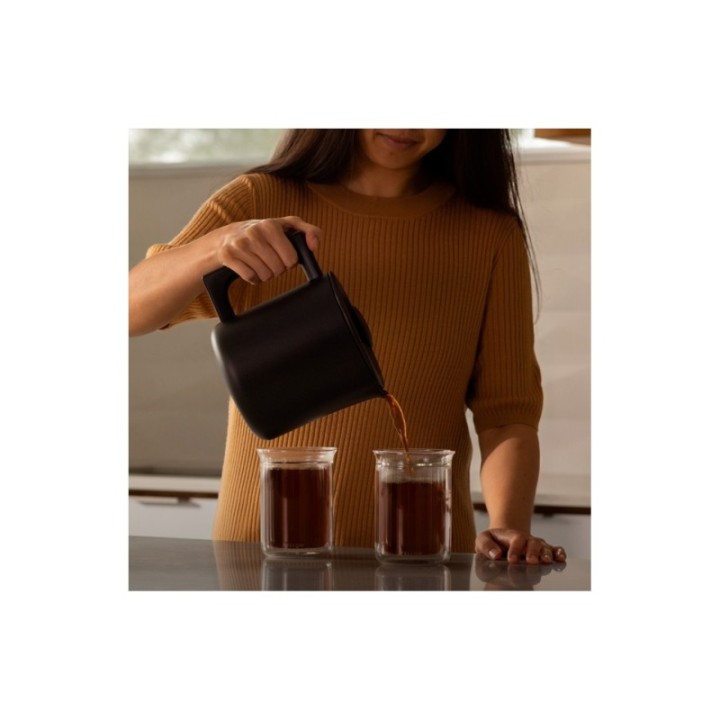 Fellow Aiden Filter Kaffemaskine Sort Inkl. Fellow Ode Brew Elektrisk Kaffekværn Gen. 2 & 1,3 kg Rigtig Kaffe Hele kaffebønner