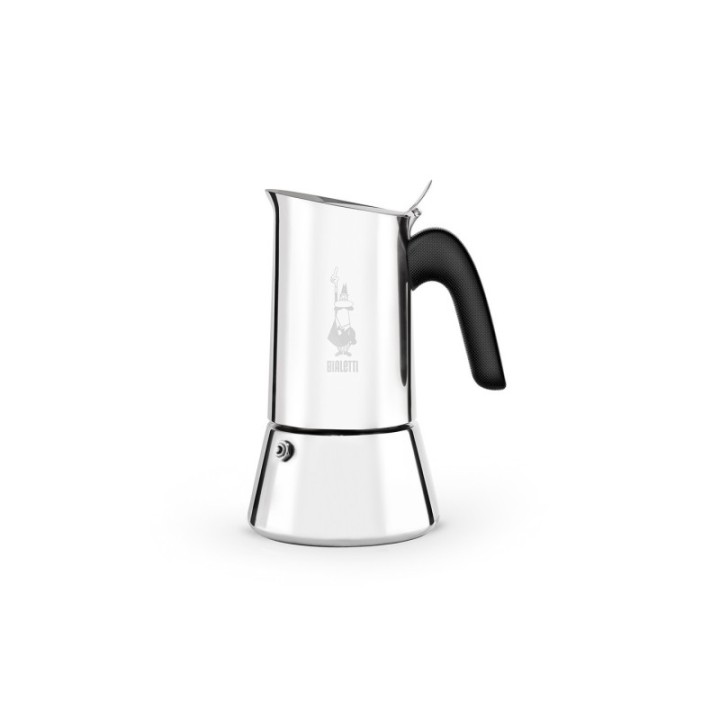 Bialetti Venus Elegance 4 Kop. Espressokande Stål Inkl. Lavazza Tales of Italy Canal Grande 226,8g Formalet kaffe