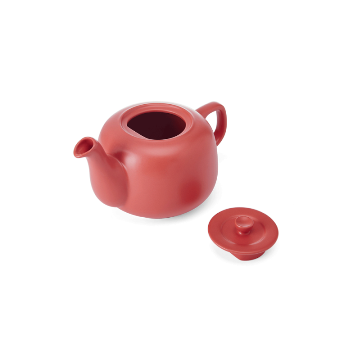 La Cafetière 1,2 L Tebrygger Rød Inkl. Østerlandsk Thehus Harlekin Te Pyramidetebreve 75 stk