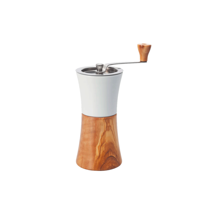 Hario V60 Manuel Kaffemølle Oliventræ