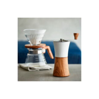 Hario V60 Manuel Kaffemølle Oliventræ